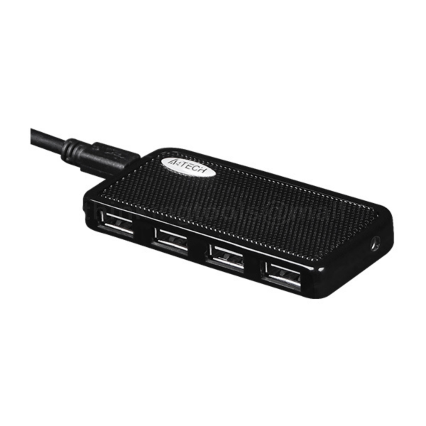HUB-64 USB 2.0 4PORTS BLACK (100CM)
