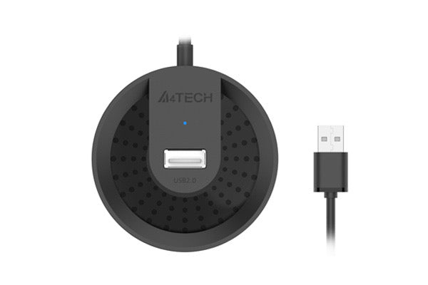 HUB-20 USB2.0 4PORTS BLACK (150CM)